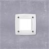 FUMAGALLI SEGNAPASSI INCASSO FUMAGALLI LETI 100 QUADRATO NERO OPALE LED GX53 3W CCT SET