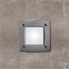 FUMAGALLI SEGNAPASSI INCASSO FUMAGALLI LETI 100 QUADRATO NERO OPALE LED GX53 3W CCT SET