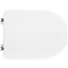 CW SEDILE WC PER POZZI GINORI VASO YDRA FORMA 6- Bianco - Cerniere A passanti- C...