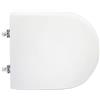 CW SEDILE WC PER SANITOSCO VASO FREE CHIUSO FORMA 7- Bianco - Cerniere A passant...