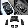 Jaronx Compatibile con BMW iDrive Pulsante di Ricambio 7PCS Kit Set di Pulsanti di Controllo Multimediale iDrive per Serie 1'F20/2'F22/3'F30 F31/4'F32 F33/X1 F48/X3 F25/X4 F26/X5 F15/X6 F16