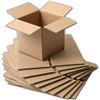 IPEA Scatole di Cartone Piccole 12 x 12 x 12 cm per Spedizioni, E-Commerce, Regali - [ 10 PEZZI ] - Made in Italy - Scatole Quadrate Multiuso Imballaggio Oggetti, Eventi, Feste - Scatola Confezione