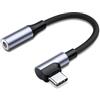 Adattatore USB-C Vers Jack 3,5mm Audio DAC Per iPhone 17 16 15 Samsung
