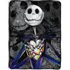The Northwest Company Disney The Nightmare Before Christmas, Dark Coperta in Micro Raschel,