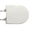 CW Sedile WC in Termoindurente Azzurra Pratica Forma 7 Cw Bianco Soft Close
