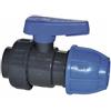 IRRITEC VALVOLA A SFERA MONOGHIERA IN PVC CON FIL. F/ GIUNTO A COMPRESSIONE- 3/4 x 25...