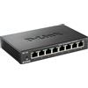 Does not apply D-Link DES-108 Switch 8 Porte Fast Ethernet, Struttura in Metallo, Nero