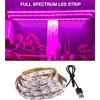 DC5V USB LED Grow, Full 2835 Strip per Lampada Da Coltivazione Indoor