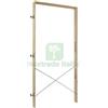 UTENSILERIA 1PZ TELAI DELLE PORTE CONTROTELAIO LEGNO CM.215 X MURI SPESSI 8,5: