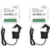 No 2X Tuya Meter 80A con Trasformatore di Corrente Morsetto KWh di 3004
