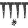 No 12 PZ Cerniere per Porte Resistenti da 6 Pollici con Cinturino Un T Tee She6291