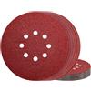 Awutzut Dischi Abrasivi 225mm 8 Fori Carta Vetrata Grana Mista 40/60/80/120/180/240 p