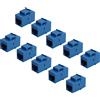 No 100PZ RJ45 Connettore Jack Cat6 Extension Coupler Ethernet LAN 6 Coupler6059