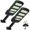 Lampade solari da esterno x 2 - 213 LED - Rilevatore di movimento 3 modalità ...