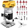 Roadtime Fresatrice Verticale compatibile con Dewalt 20V batteria (Senza batterie), fresa