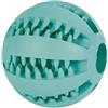 TRIXIE Mintfresh Ball Denta Fun Ball al gusto di menta gomma naturale menta/v...