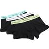 CALVIN KLEIN Boxer Uomo Icon Cotton Stretch Cintura Bassa Nero 3 Pezzi S