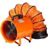 VEVOR Ventilatore di Scarico Motore 145W Estrattore d'Aria Condotto Industriale 203mm Tubo di Scarico 5m Volume d'Aria 1020 CFM Ventilatore di Scarico per Estrarre Polvere Fumo Velocità 2900 giri/min