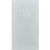 Hager Sensor 3 fases con termostato, berker TS sensor de hager, cristal, blanco polar
