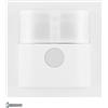 Hager Tapa para detector de movimiento IR confort 2,2 m, berker.Net, para series berker S.1/ B.3/ B.7 de hager, blanco polar, mate