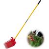 VEVOR Forca per Letame, 18 Denti Angolati, Rastrello per Letame di Cavallo con Manico Lungo in Fibra di Vetro 1550 mm, Forca in Plastica Resistente, Strumento per Giardinaggio, Stalla per Cavalli