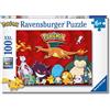 Ravensburger - Pokémon, Puzzle Educativo Per Bambini 6+ Anni, 100 Pezzi XXL | Pu