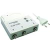 Metronic 414113 Amplificatore TV Vhf/Uhf per Digitale Terrestre con Filtro Lte,