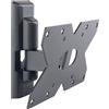 Meliconi CME ETR120, Supporto TV Parete, Supporto TV Inclinabile, Staffa per TV