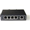 WIWAV WDH-5GT-POE 10/100/1000Mbps Switch Ethernet industriale PoE a 5 porte non