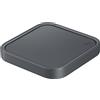 Samsung Wireless Charger Single 15W Fast Charging 2.0, Grigio Scuro