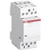ABB Contattore di installazione ESB25-20N-01, 2 poli, 2 contatti principali NO, 24 V, 25 A, bianco, 6,5 x 3,6 x 8,5 centimetri (riferimento: 1SAE231111R0120)