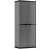 KIS ARMADIO PORTASCOPA JOLLY GRIGIO CM.68X39 H166