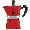 Bialetti Caffettiera Moka Express Color, 1 Tazza, Manico anti scottatura, Non ad
