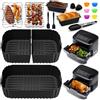Yfkjeu Accessori Friggitrice ad Aria per Philips Airfryer Serie 1000 7.1L, Riutilizzabi