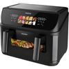 Cecotec Friggitrice Aria 10l Doppia 2800W Black Duoheat 10000 doppia resistenza