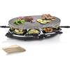 Princess 01.162720.01.001 8 Oval Stone Grill Party Combinazione di Raclette e Gr