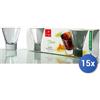 Bormioli rocco Ypsilon Bicchieri in Vetro Trasparente per Pre Dinner 15x Cl25