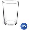 Bormioli rocco 12x Bicchieri In Vetro Trasparente Bodega Maxi Cl50