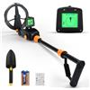 Jradse Metal Detector per Bambini, Metal Detector con Display LCD e Indicazione Sonora,