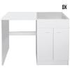DIANHYDRO SOTTOLAVELLO PER LAVASTOVIGLIE SENZA LAVELLO INOX- per L. 120x60 Bianco Sx- ...