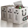 PTMS® Borse Raccolta Differenziata con COPERCHIO - Carta, Plastica e Vetro | 3 B