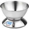 Girmi PS85 Bilancia Elettronica da Cucina,1 g/5 kg, Grande ciotola 2 L, Corpo e