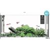 Sicce Moby Dick 60 Bianco Acquario Completo 58L LED Filtro Shark Riscaldatore