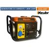 KZUBR GENERATORE DI CORRENTE GRUPPO ELETTROGENO 650W 1.5KW MONOFASE AC DC 2.5HP 63CC.