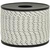 Corderie Italiane®, 006044987, Sagola per fucili da sub, anima in Dyneema® SK75 intrecciato, rivestimento in Poliestere Alta Tenacità prestirato, diametro 2,0 mm, 50 metri, Colore Bianco - Nero