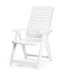 IPAE-PROGARDEN Poltrona Pieghevole Yuma In Plastica Biancacm 59X107X70 H