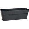 Stefanplast Cassetta In Plastica Ethica Con Riserva Acqua, 50Cm, Grafite