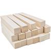 Thiecoc Set di Blocchetti in Legno da Scolpire e Intagliare - 16 Pezzi Kit per I