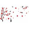 Acrilico da Parete Impermeabile Fiore e Vaso da Muro per Soggiorno