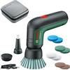 Bosch - Set di spazzole elettriche universali per la pulizia del bagno, piastrelle, fornelli da cucina, padelle, pentole e altro; 8 accessori per la pulizia inclusi; batteria integrata da 3,6 V, cavo